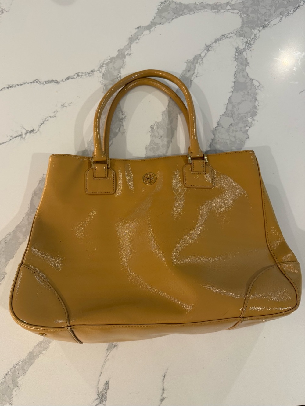 Tory Burch Patent Leather Tote
